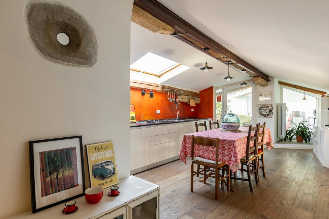 Italy Prestigious Historical Attic In Bologna Apartment ภายนอก รูปภาพ